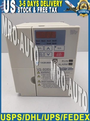 Yaskawa CIMR-V7CCB0P7 Inverter VS606-V7- - Image 1 of 4