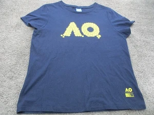 Australian Open Smiley World Top/T Shirt/Tee XL Short Sleeve Round Neck Cotton - Picture 1 of 16