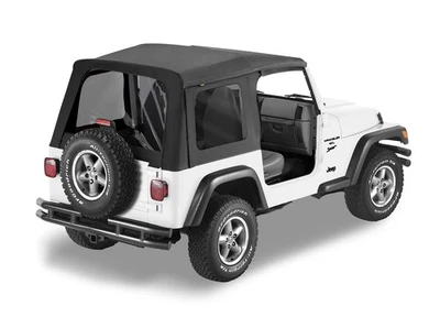 Bestop 51180-15 Replace-A-Top Soft Top Soft Black Denim For 1997-2002 Wrangler - Image 1 of 4