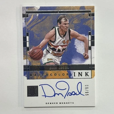 Dan Issel 2023-24 Panini Impeccable Watercolor Ink /99 #WCS-DAN SH - Image 1 of 2