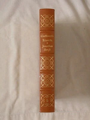 GULLIVER'S TRAVELS Jonathan Swift 1976 LEATHER EASTON PRESS 100 GREATEST BOOKS - Image 1 of 4