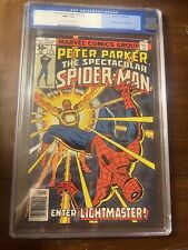 PETER PARKER THE SPECTACULAR SPIDER-MAN #3 02/77 CGC 9.6 OWW  - CHEAP SLAB!