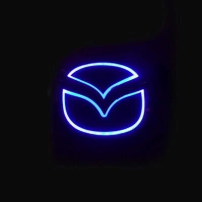 Lámpara de luz emblema insignia logotipo cola coche LED azul 5D para Mazda8 CX7 Mazda3 Mazda2 Foto 1 de 4