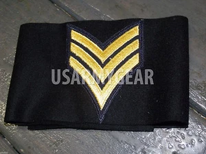 SET 2 US Army Adjustable Leg Arm Bands Brassard Captain Team Player Marker NEW - Picture 1 of 11