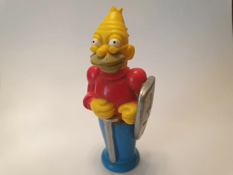 ⭐ Vintage années 90 LES SIMPSONS 3D ÉCHECS grand-père Simpson Pawn Knight PIÈCES DE RECHANGE ⭐ - Photo 1/1