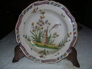 4 PIATTI IN MAIOLICA - FERNIANI - FAENZA 700' - Foto 1 di 9