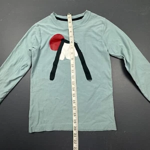 Tea Collection Blue Mountain Long Sleeve Shirt Kids Boy's 10 Cotton Graphic Tee - Picture 1 of 6