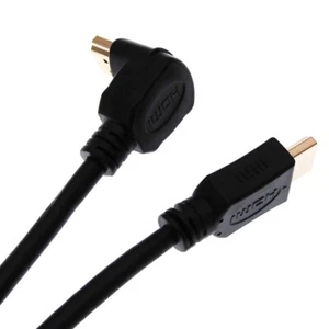 HDMI Kabel mit Winkelstecker 2.0 m Abgewinkelter Stecker Vergoldet 1.3 - Bild 1 von 3