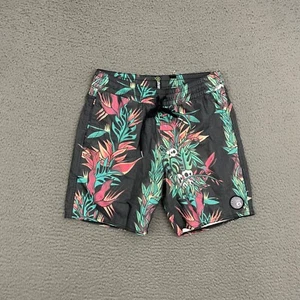 Volcom Stoneys Board Shorts Mens Small Multicolor Floral Surfer Swim Beach Dad - Picture 1 of 8