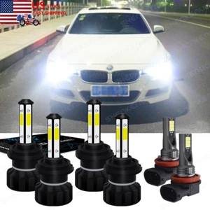 Kit combinado de faros LED haz alto/bajo + faros antiniebla para BMW 328i 2007-2016 - Imagen 1 de 12