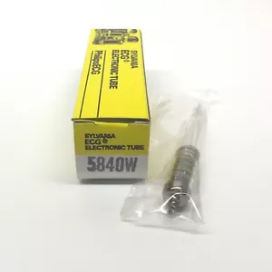 5840 5840W CV3929 NOS Sylvania ECG USA Valve Tubes - Picture 1 of 1