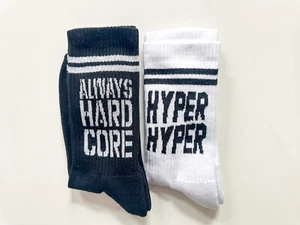 Scooter Socken-Set Socks Hyper Hyper, Always Hardcore, Schwarz Weiß, 43 - 46 - Bild 1 von 4
