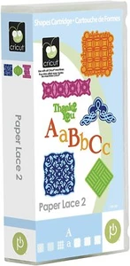 NEW!! Cricut cartridge Paper Lace 2 Includes a font!! Free shipping!! - Picture 1 of 2