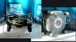Intel Q8400 Q8400s Q8300 Heatsink Cooler Fan Socket LGA775 CPU Processors - New - Picture 1 of 6