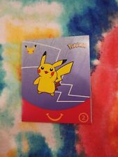 2021 McDonalds Happy Meal 25th Pokemon Anniversary Card Packs Are Unopened