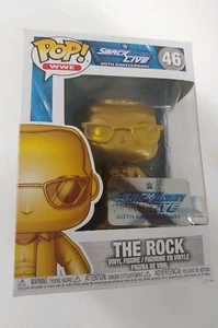 Funko POP! WWE Smackdown Live 20th: The Rock Gold - 2019 #46 Box Damage - Imagen 1 de 4