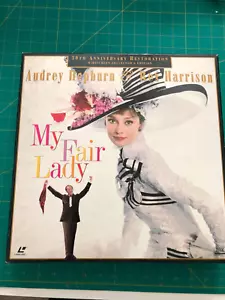 MY FAIR LADY Laserdisc Box Set 30th Anniversary with CD, Film Frame & Booklets - Picture 1 of 4