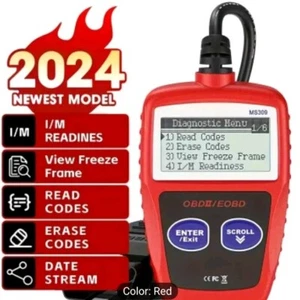 MS309 Automotive Code Reader OBD2 Scanner Diagnostic Tool Car Check Engine Fault - Picture 1 of 9