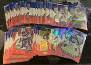 2021 Panini Prizm NFL Red White & Blue Football Card Pick Your Card #1-330