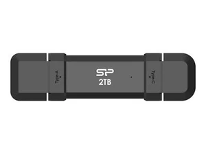 Silicon Power 500GB Portable-Stick-SSD USB 3.2 DS72 Black - Bild 1 von 1