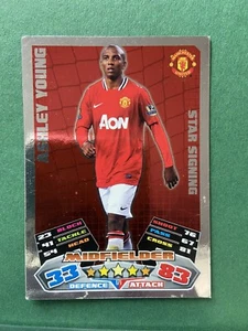 TOPPS MATCH ATTAX 2011/12 - #171 - MANCHESTER UNITED - ASHLEY YOUNG - Picture 1 of 2