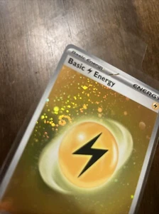 Basic Lightning Energy (Cosmos Holo) 004 Sv01: Scarlet & Violet Base Set Holo - Picture 1 of 3