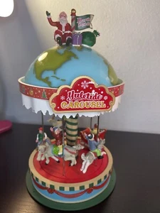 2019 CHRISTMAS COLLECTION BY LEMAX "YULETIDE CAROUSEL"  - Picture 1 of 8