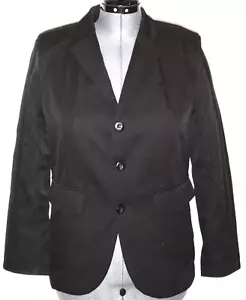 Adidas Originals Women Contempo Blazer Jacket size XS Loose Fit Black - Picture 1 of 10