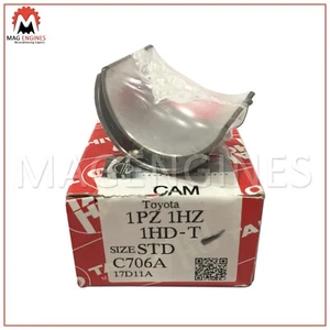 HEAD CAM BEARING SET TOYOTA 1PZ 1HZ 1HD-T FOR LAND CRUISER COASTER 4.2 LTR 90-99 - Picture 1 of 3