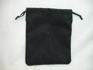 SONY LENS Pouch Travel Soft Carry BAG Case 6.5" x 7.5" Black - Picture 1 of 4
