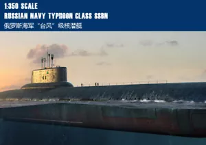 MARINA RUSA TYPHOON CLASE SSBN 1/350 envío Hobbyboss modelo kit 83532 - Imagen 1 de 6