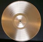 Blank Gold Plated LP Record High Quality to Custom Customize Award Trophy Vinyl