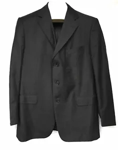 Abrigo Deportivo Ermenegildo Zegna Chaqueta Blazer Gris Lana Talla 42 Forrado 3 Botones - Imagen 1 de 12