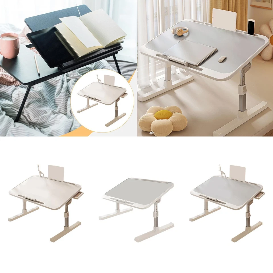 Foldable Laptop Bed Table Laptop Bed Stand Durability Lightweight Height Angle - image 1 of 1