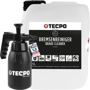 TECPO BREMSENREINIGER 5L BRAKE CLEANER TEILE REINIGER + 1L TECPO SPRÜHFLASCHE - Bild 1 von 10