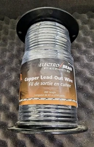 UGCC200-EB High Voltage Fence Insulated Copper Lead Out Wire ElectroBraid - Picture 1 of 6