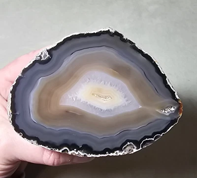 Agate Geode in Matrix 4.25 in Beautiful - Image 1 of 4