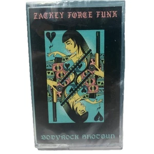 Zackey Force Funk – Bodyrock Shotgun (2018) Mofunk Records Mint blue cassette - Picture 1 of 4