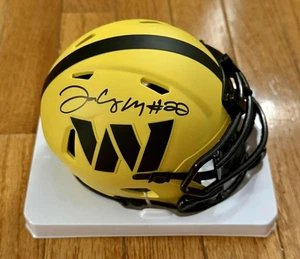 Jacory Croskey-Merritt Signed New Mini Rave 2025 Washington Commanders BAS - Picture 1 of 1