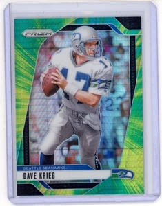 2024 Panini Prizm DAVE KRIEG Green Hyper Refractor #267 /180 Seahawks Legend - Bild 1 von 2