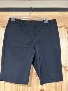 Bermuda Talbots pantaloncino perfetto donna tg 4p nero cotone tasche casual - Foto 1 di 8