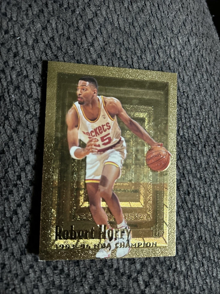 Topps 1995. Houston Rockets - Robert Horry. Tarjeta de baloncesto de la NBA #36  Foto 1 de 4