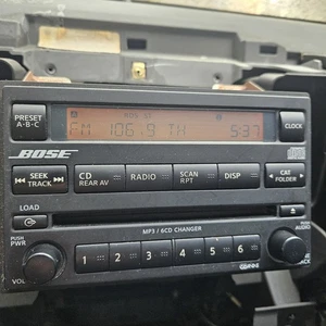2005 - 2007 Nissan Pathfinder Bose AM FM 6 Cd Player Radio 28185-EA420 - Picture 1 of 4
