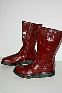 Dr Martens Boots AW 500 Leather Polish Bordeaux T 7 UK/9 US/41 Fr, Vgc ,