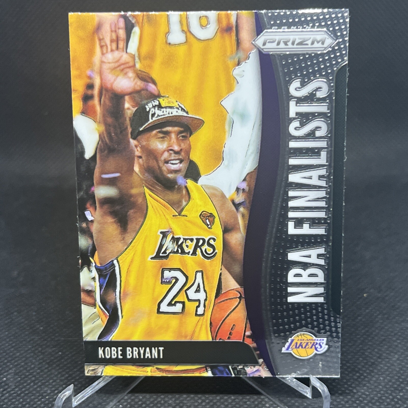 2019-20 Panini Prizm Kobe Bryant 2009 NBA Finalists MVP Silver Finals Insert SP