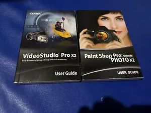 Paint Shop Pro Ultimate Photo / Videostudio Pro x2 Replacement User Guides only - Picture 1 of 1