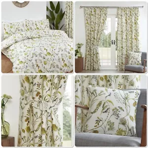 Set biancheria da letto copripiumone o tende boschetto floreale di Sundour Fennel - Foto 1 di 128