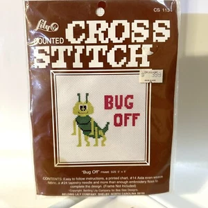 Lily Counted Cross Stitch CA 113 "Big Off" - Picture 1 of 2