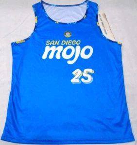 Canotta maglia San Diego MOJO Pro Volleyball Federation senza maniche adulto grande - Foto 1 di 2