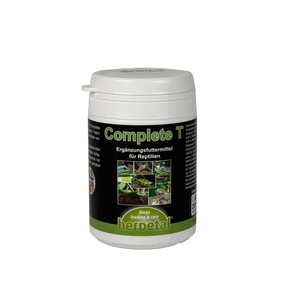 Herpetal Complete T - Terrarium - 50g - Ergänzungsfuttermittel - MHD 08/26